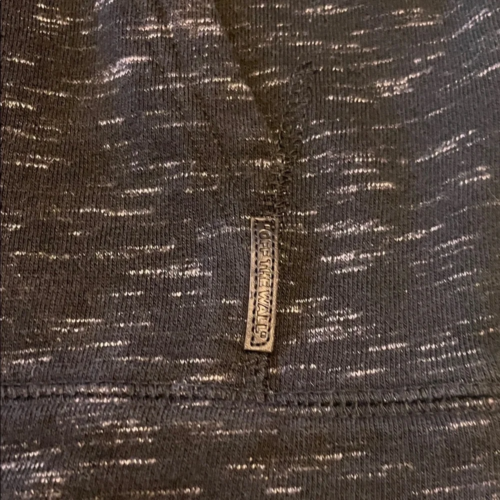 Vans  kids Charcoal Zip-Up Hoodie size medium